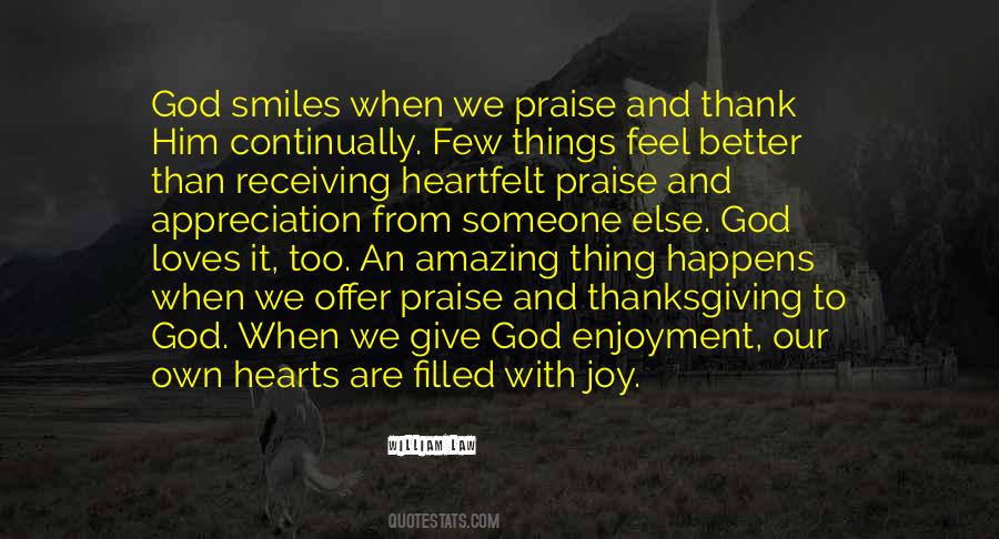 Praise And Thank You Quotes #716764