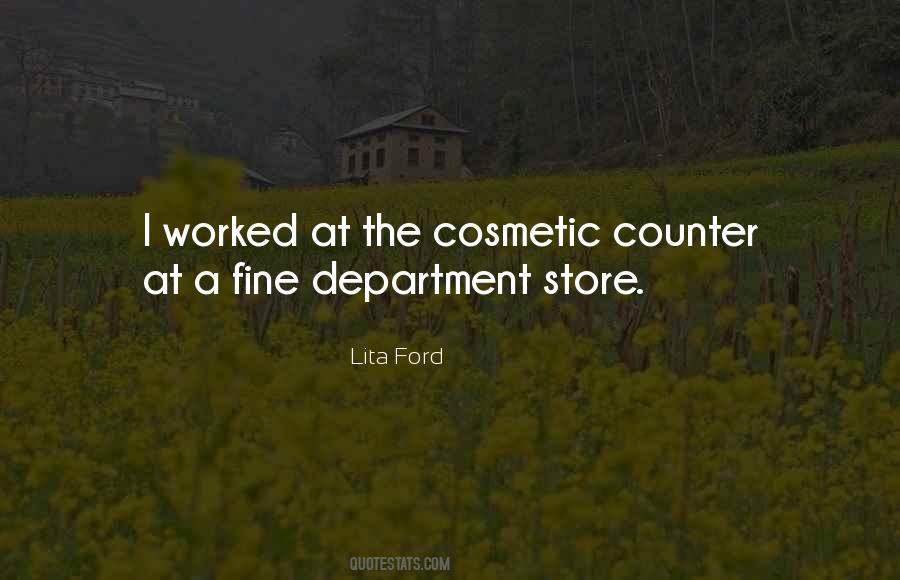 Department Store Quotes #1855192