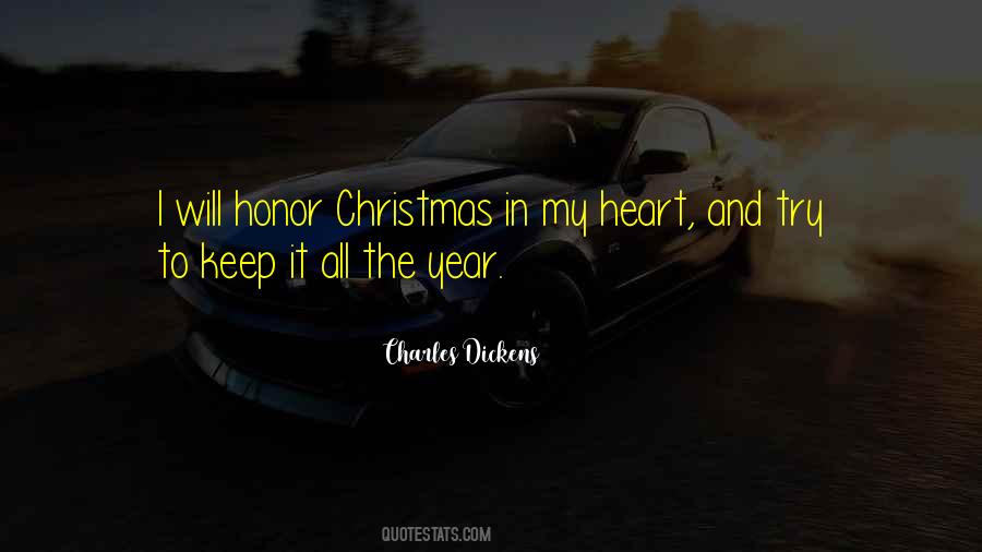 Christmas Heart Quotes #124511