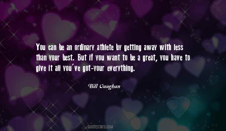 Athlete Best Quotes #309499