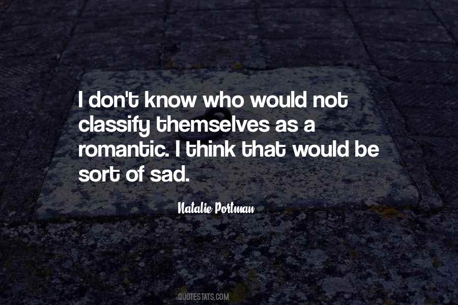 Sad Romantic Quotes #486229