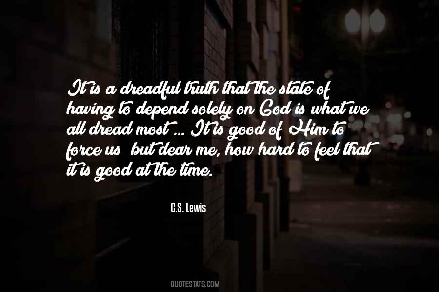 Depend On Me Quotes #1017901