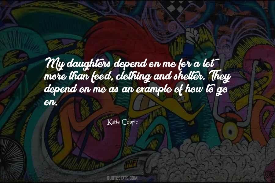 Depend On Me Quotes #1222719
