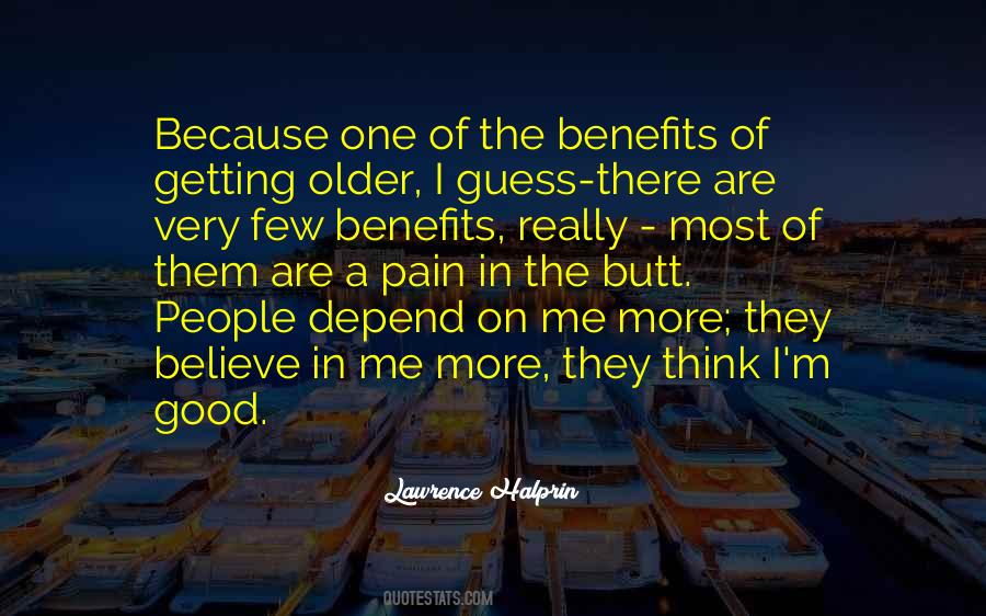 Depend On Me Quotes #1445832