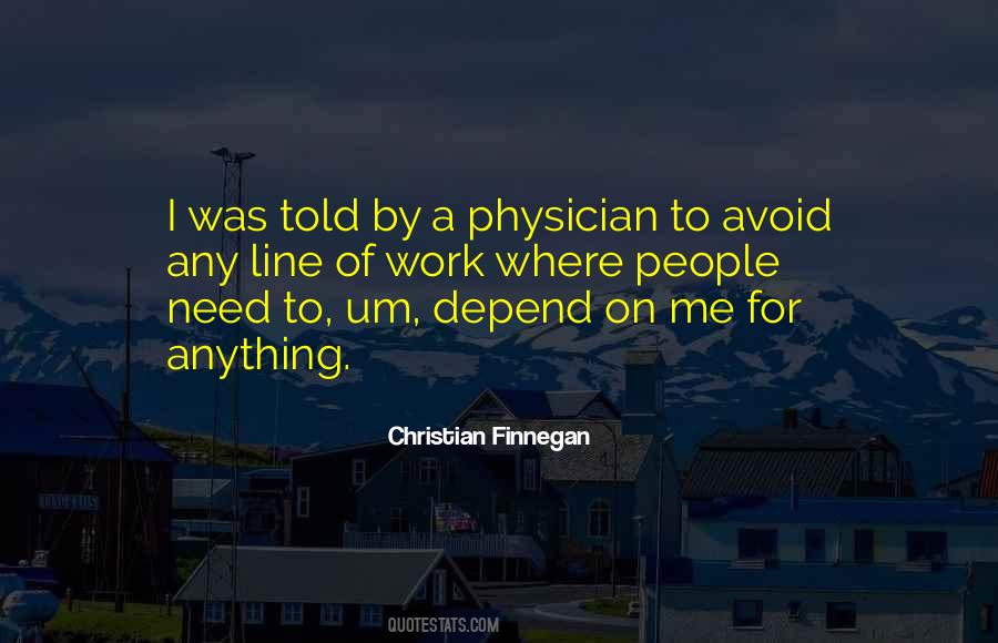 Depend On Me Quotes #1591562