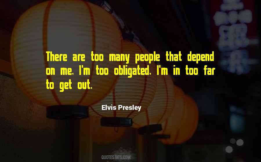 Depend On Me Quotes #906794