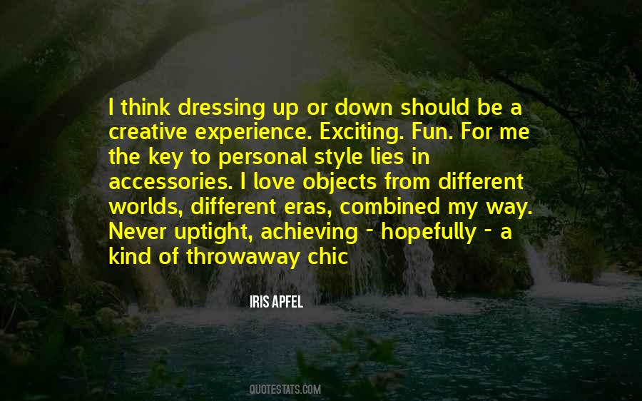 Chic Style Quotes #1336282