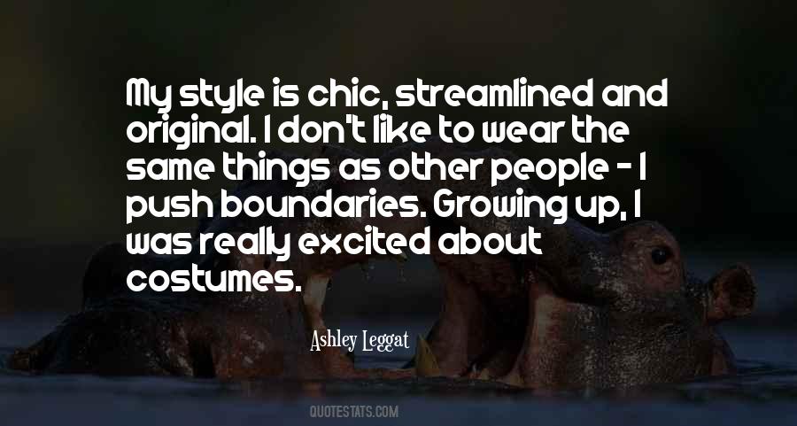 Chic Style Quotes #1563509