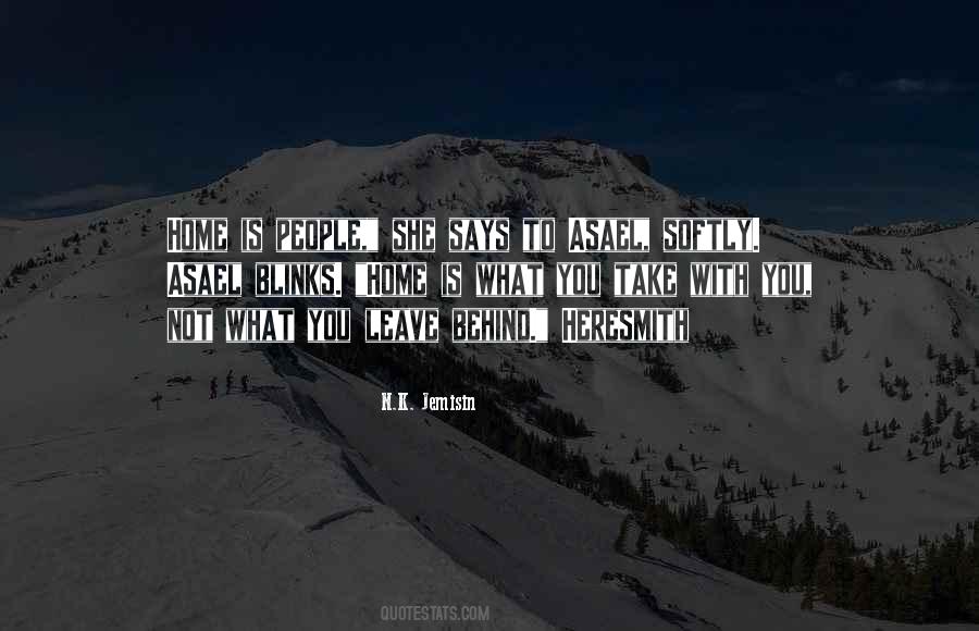 Quotes About What Home Is #1341451
