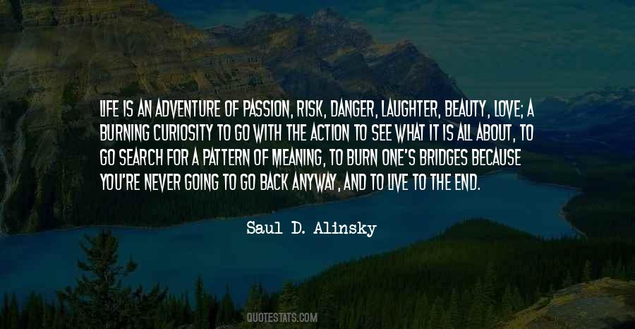 Danger Life Quotes #1442593