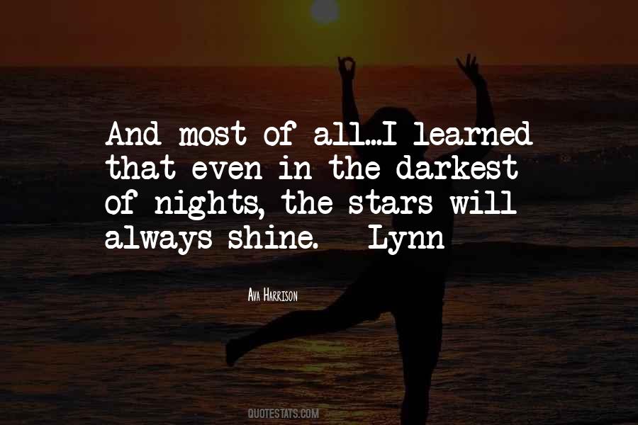 In The Darkest Of Nights Quotes #1494484