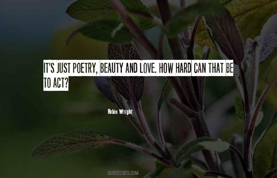 How Hard Can Love Be Quotes #1271951