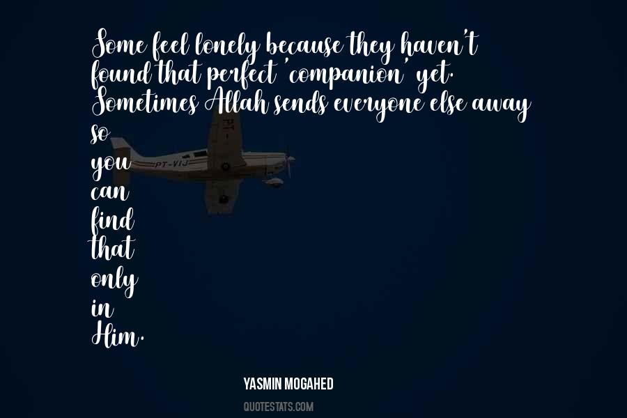 When I Am With You I Feel Perfect Quotes #567531
