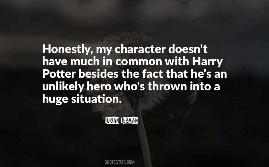 Hero Character Quotes #1168980