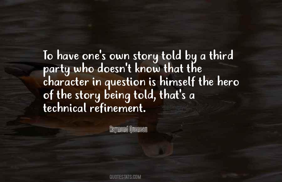 Hero Character Quotes #1202688