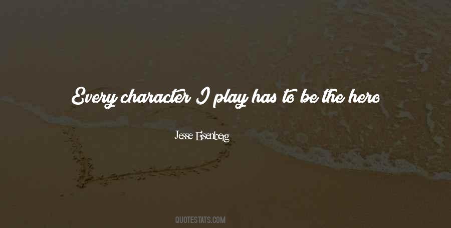 Hero Character Quotes #1304974