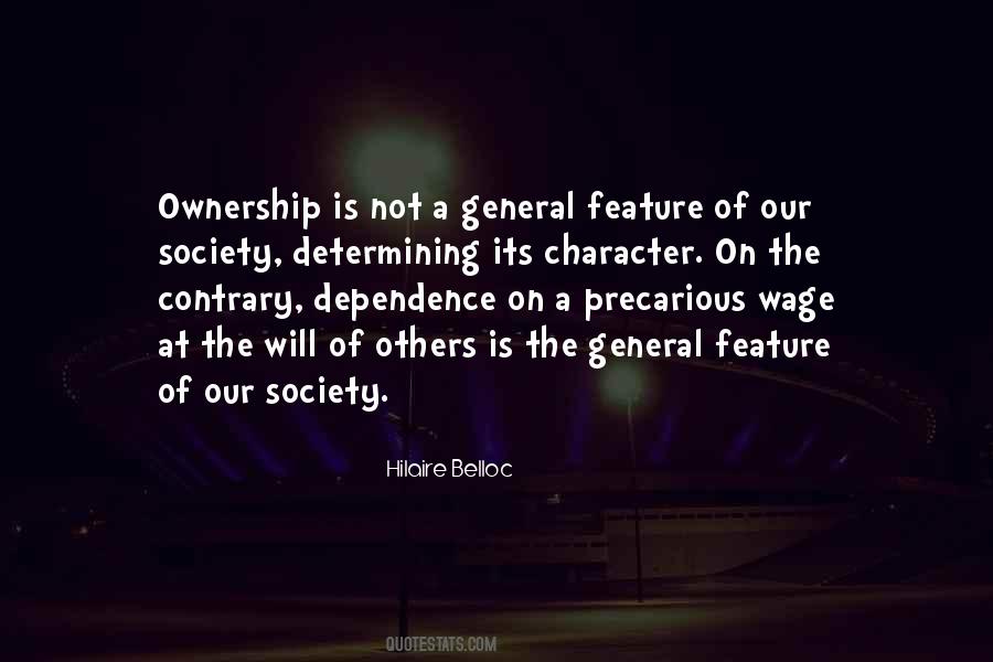 Dependence On Others Quotes #258946
