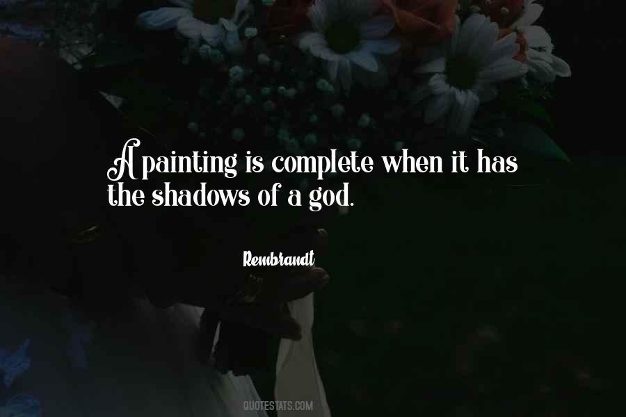 God Painting Quotes #1355865