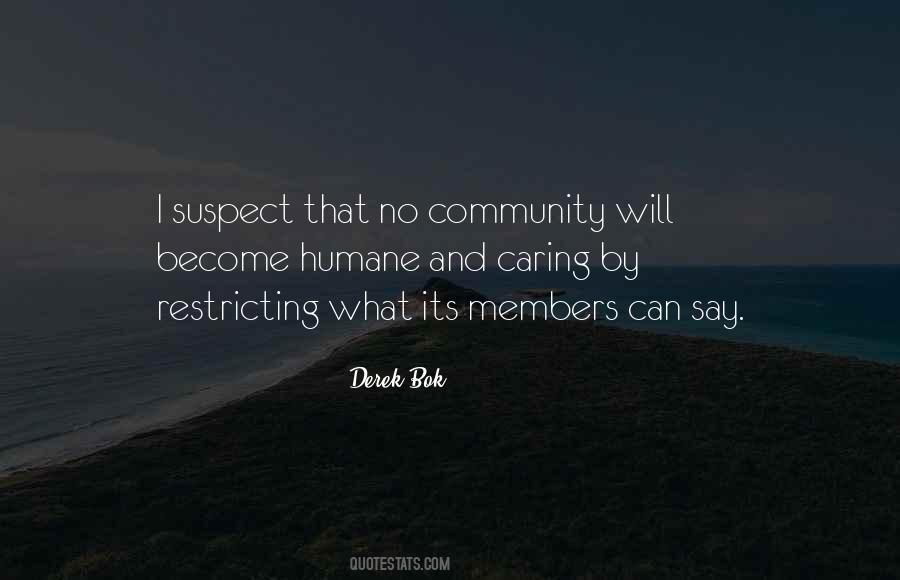 Caring Community Quotes #924142