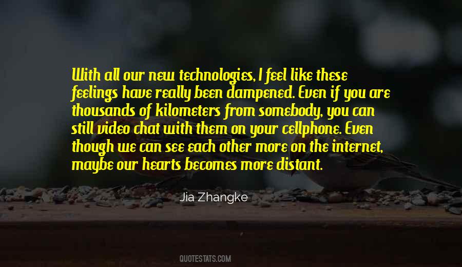 You Feel So Distant Quotes #662774