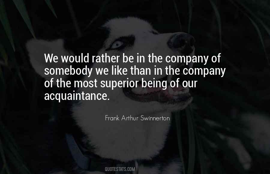 Being In Your Own Company Quotes #325217