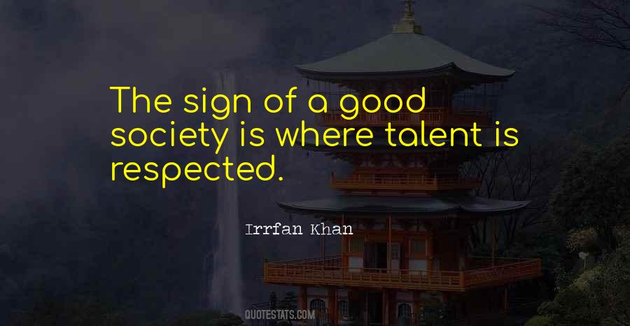 Good Talent Quotes #258800