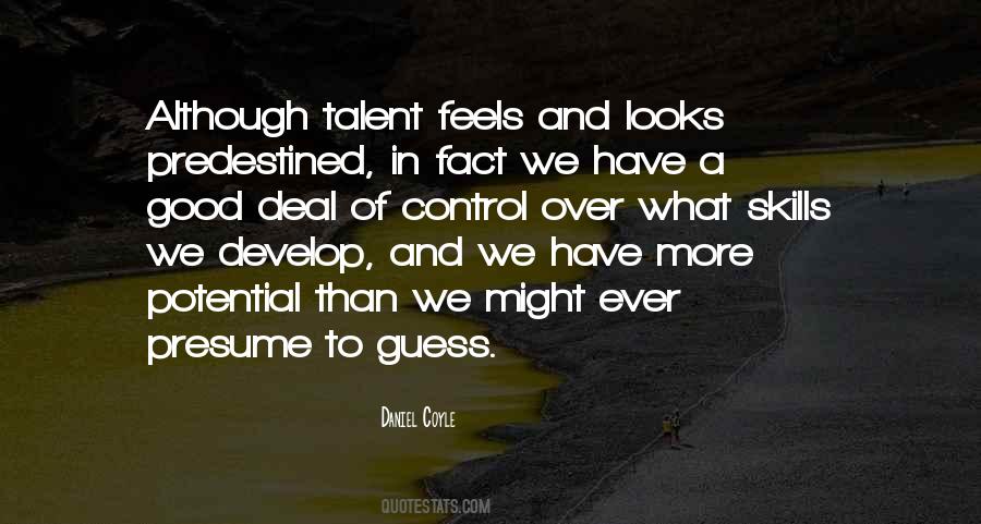 Good Talent Quotes #301561