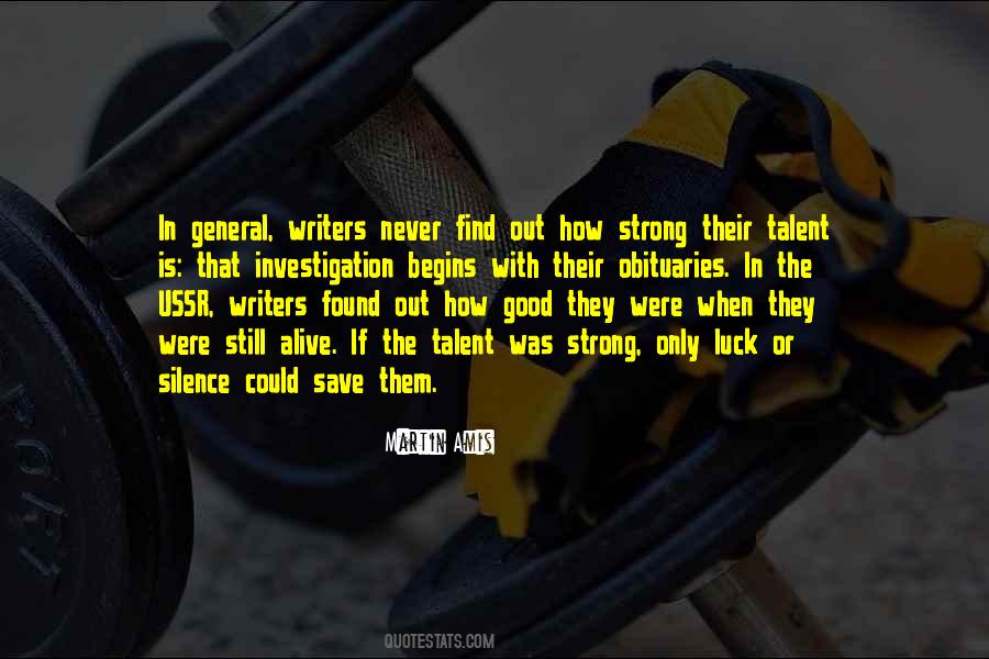 Good Talent Quotes #468258
