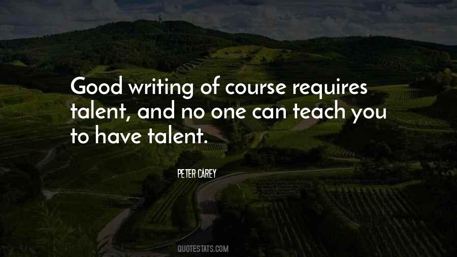 Good Talent Quotes #683941
