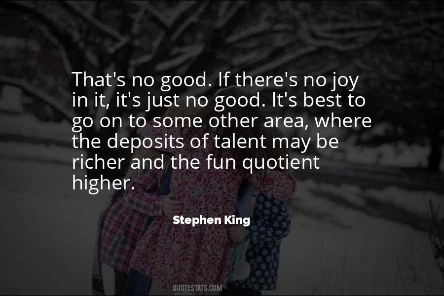 Good Talent Quotes #796553