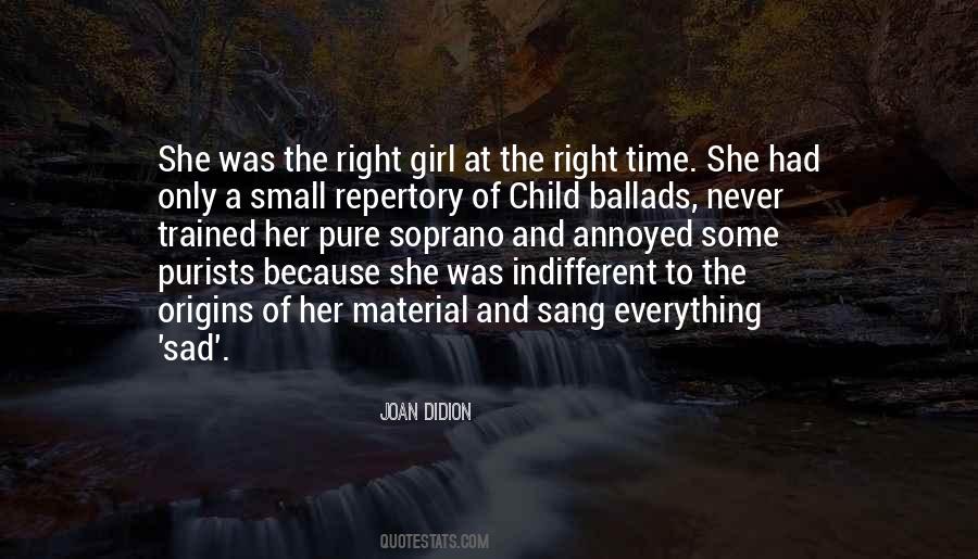 Everything Sad Quotes #1161455