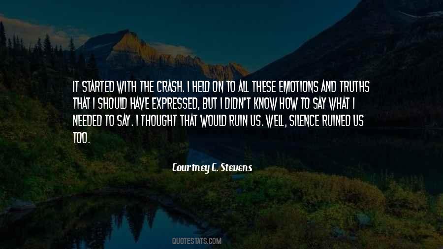 I Ruined Us Quotes #226410