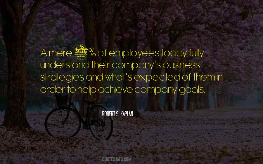 Company Goals Quotes #719302