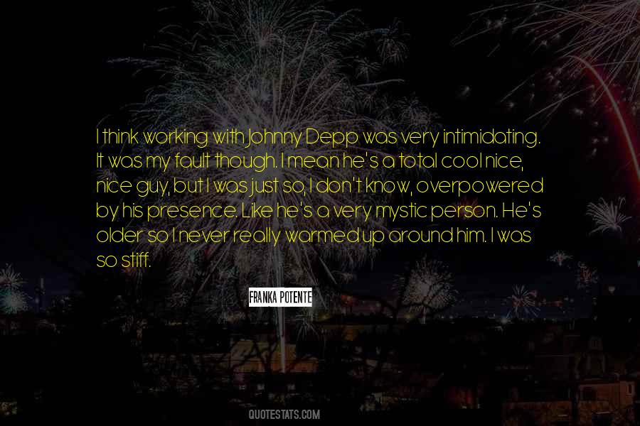 Depp Quotes #255210