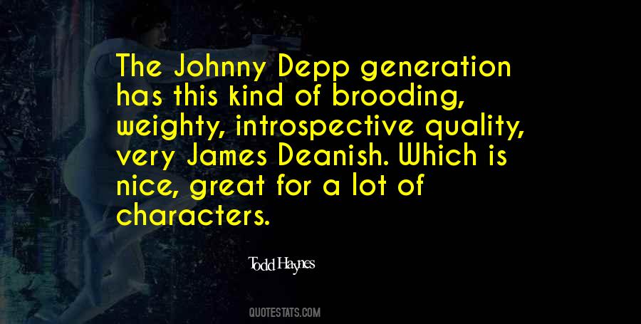 Depp Quotes #628494