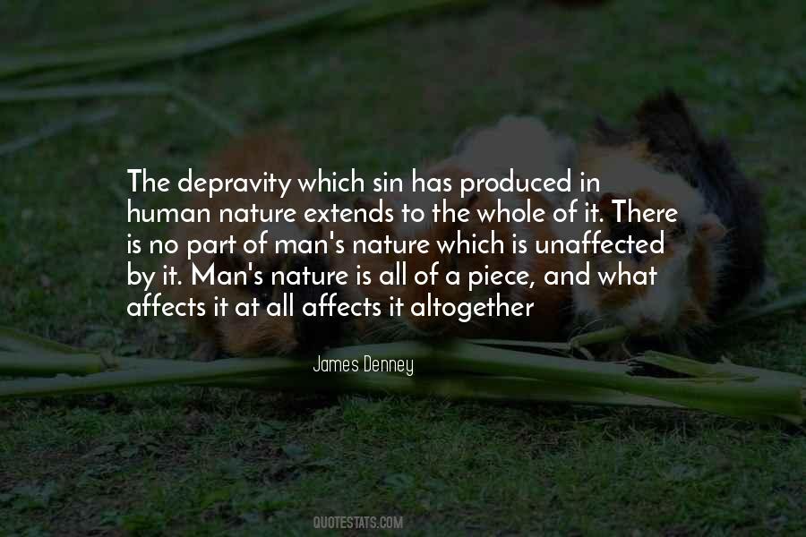 Depravity Of Man Quotes #1218829