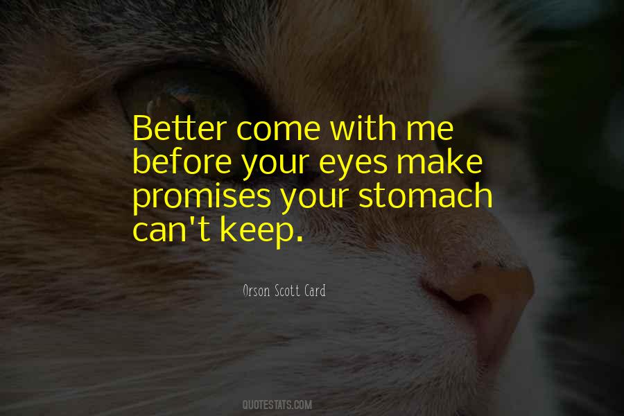 I Keep My Promises Quotes #1857173