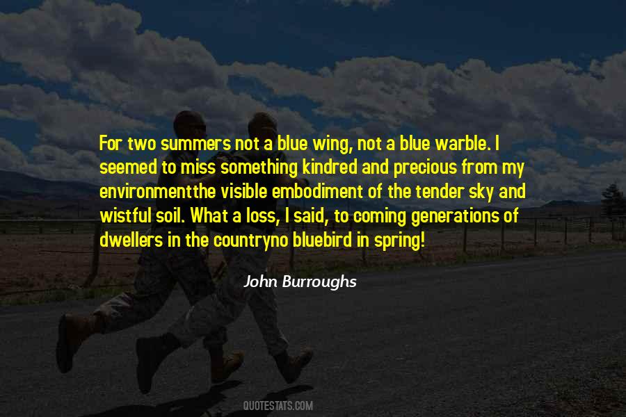 Blue Spring Quotes #1171652