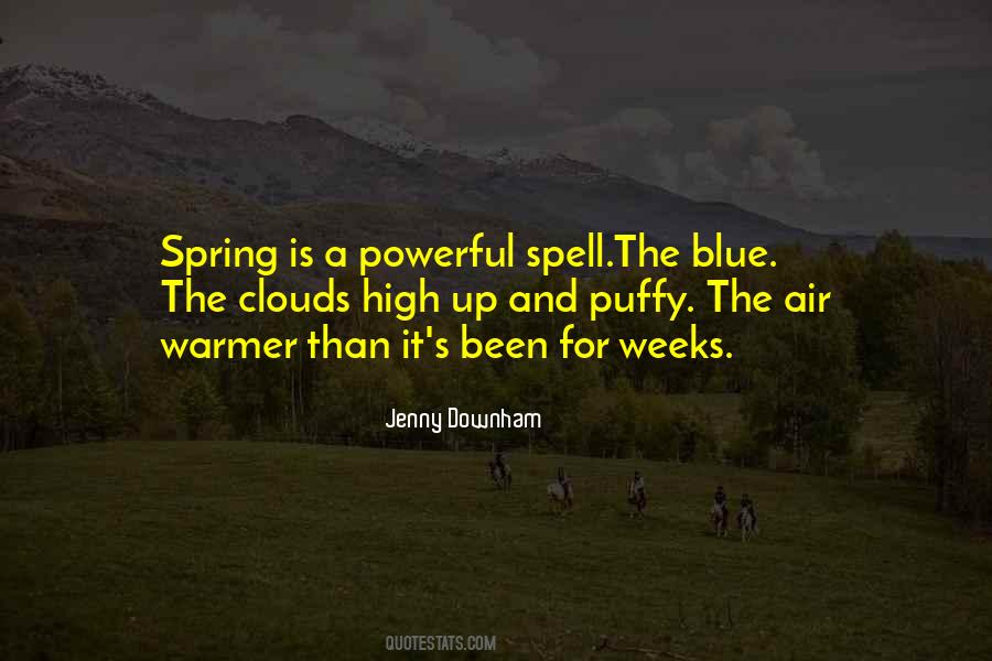 Blue Spring Quotes #1327830