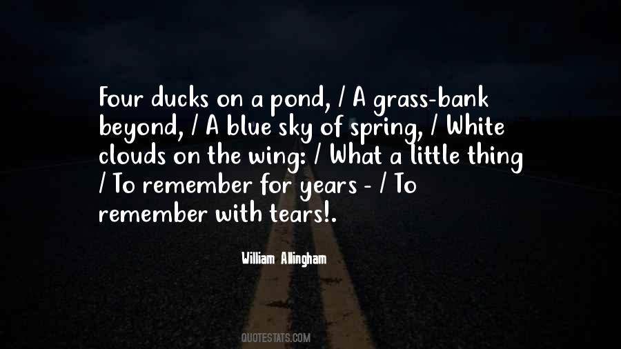 Blue Spring Quotes #356329