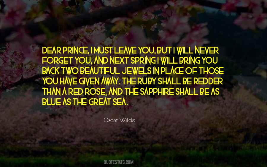 Blue Spring Quotes #415576