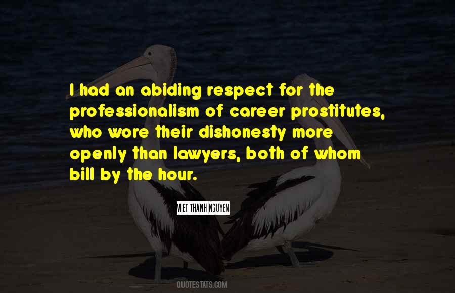 Respect And Professionalism Quotes #1446814