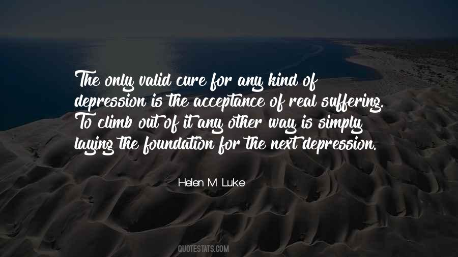 Depression Cure Quotes #788336