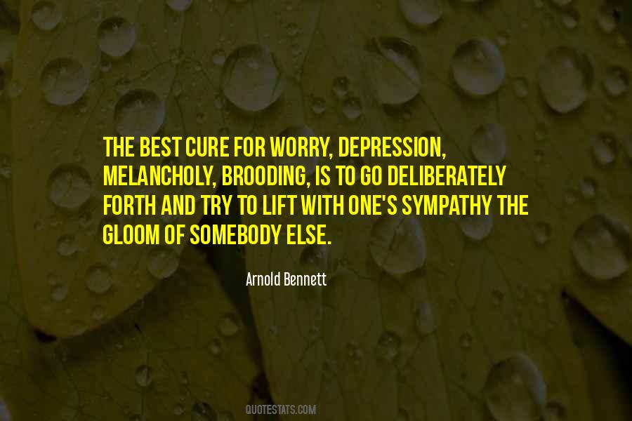 Depression Cure Quotes #848127