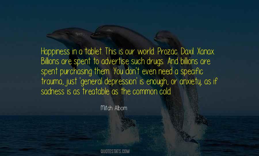 Depression Drugs Quotes #1600623