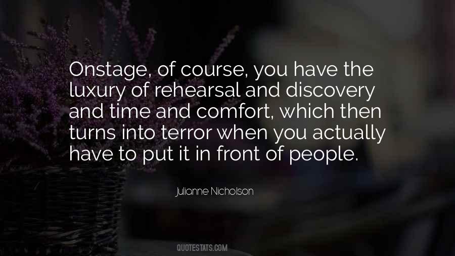 Comfort And Luxury Quotes #532775