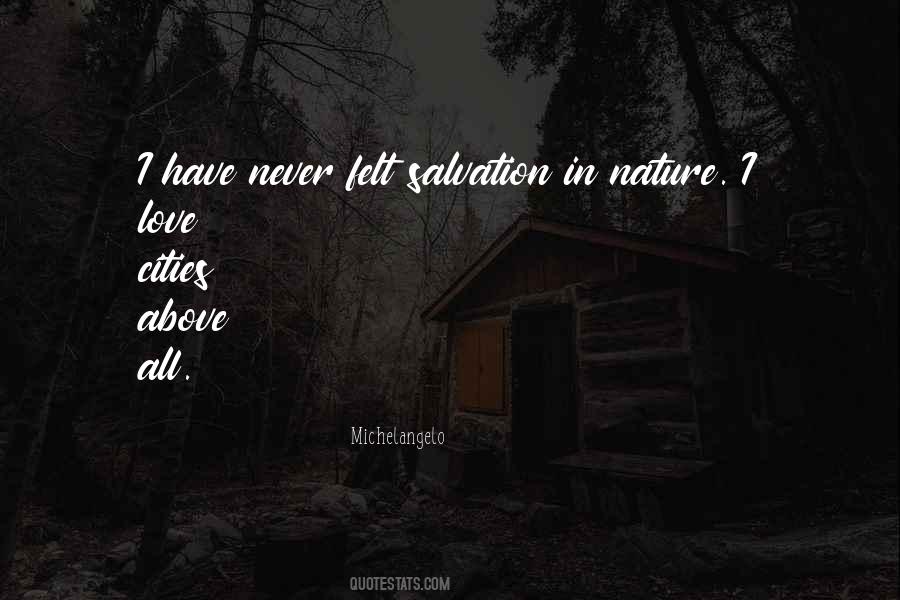 Love In Nature Quotes #23926