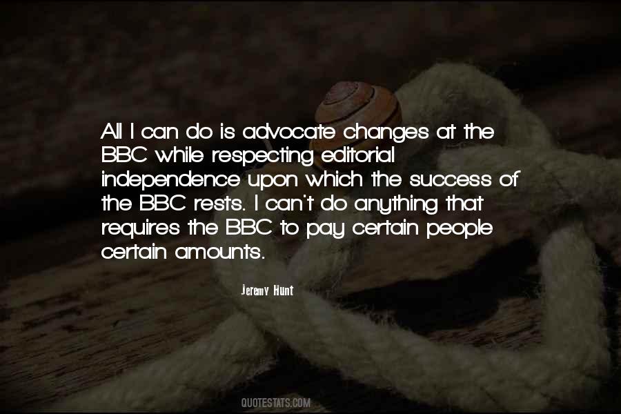 Quotes About Jeremy Hunt #472866