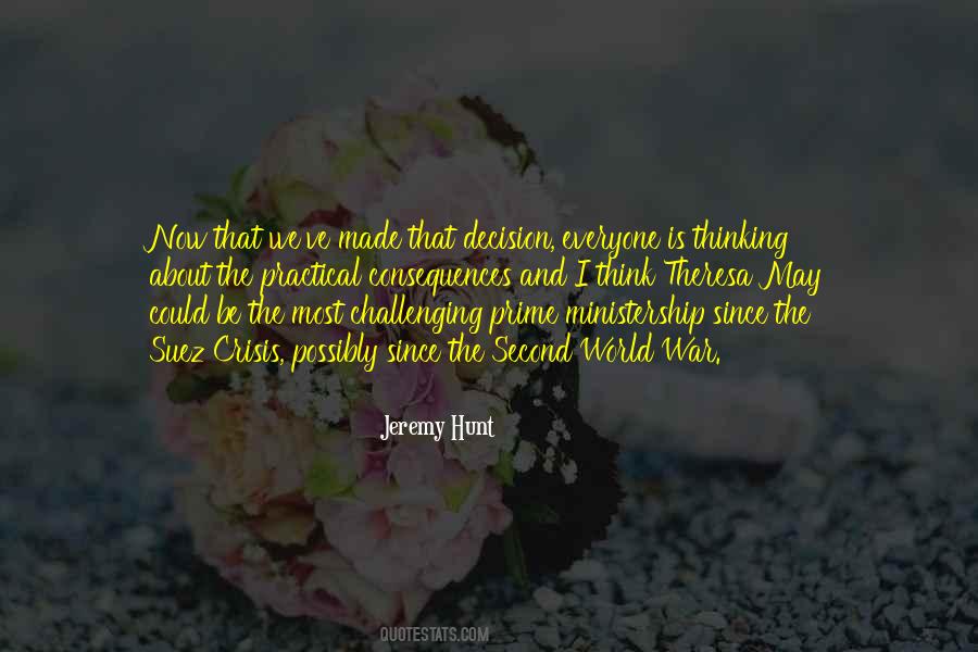 Quotes About Jeremy Hunt #640827