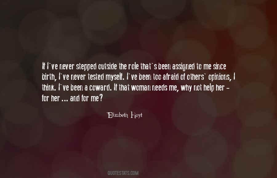 Afraid Of Yourself Quotes #1424408